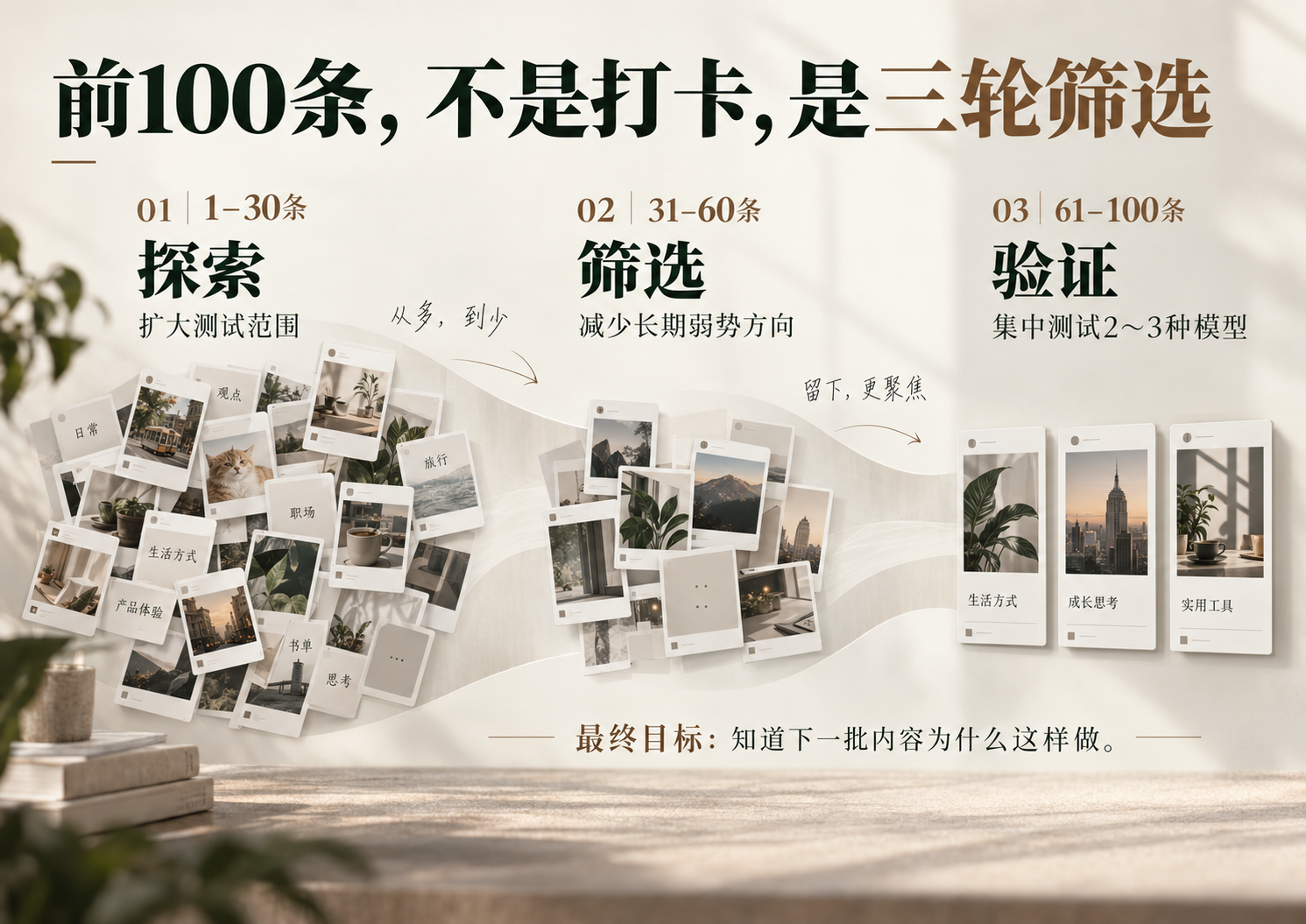 海外社媒前100条从探索筛选到验证内容模型的过程