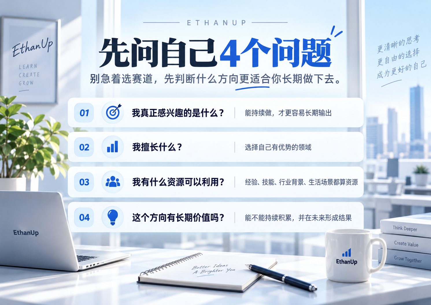 选择内容方向前先问自己的四个问题